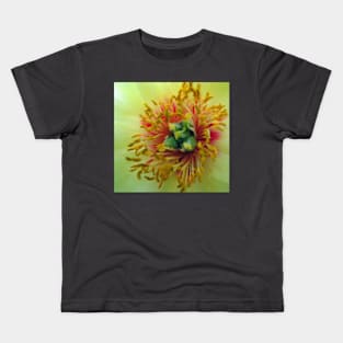 Japanese Tree Peony Kids T-Shirt